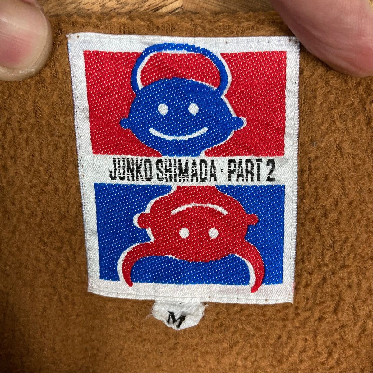 Vintage Junko Shimada Two Tone Quarter Zip Pullover Jumper