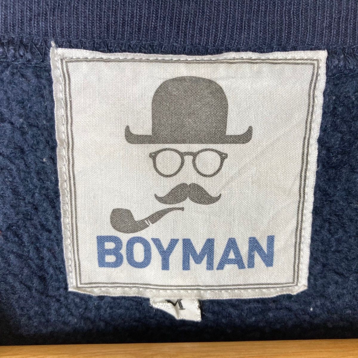Vintage Boyman Sweatshirt Casual Jumper Streetwear Pullover Size US M / EU 48-50 / 2 - 4 Thumbnail