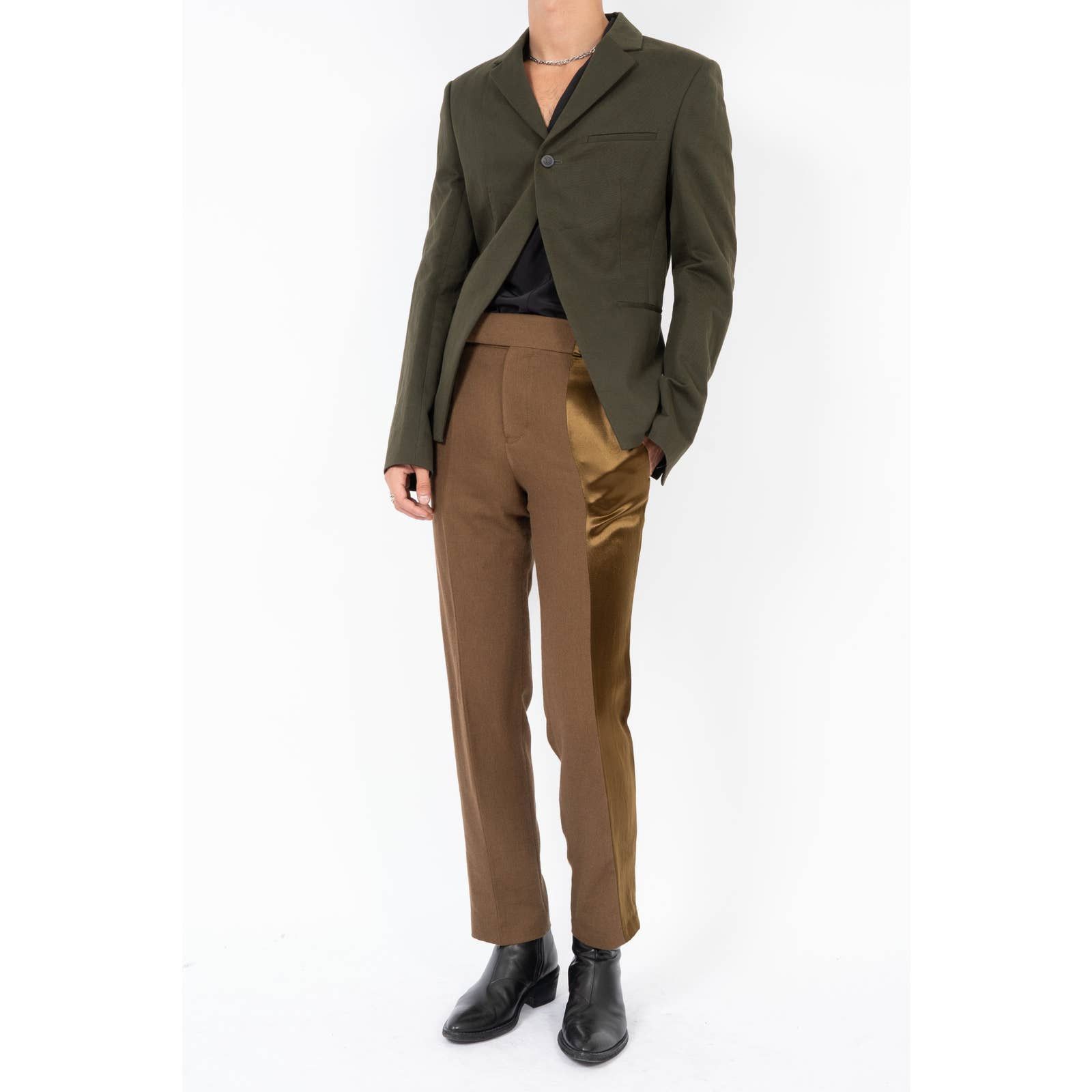 Haider Ackermann SS20 Cut Out Tuxedo Trooper Blazer 1 of 1 Sample Size US M / EU 48-50 / 2 - 2 Thumbnail