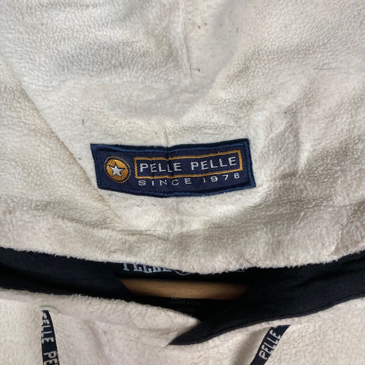 Marc Buchanan PELLE PELLE Marc Buchanan Spell Out Pullover Jumper Hoodie Size US M / EU 48-50 / 2 - 6 Thumbnail