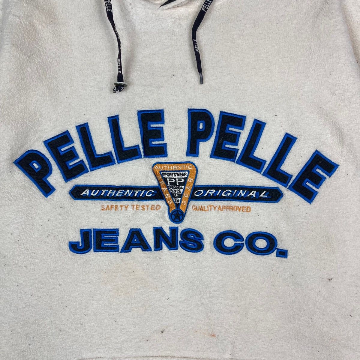 Marc Buchanan PELLE PELLE Marc Buchanan Spell Out Pullover Jumper Hoodie Size US M / EU 48-50 / 2 - 4 Thumbnail