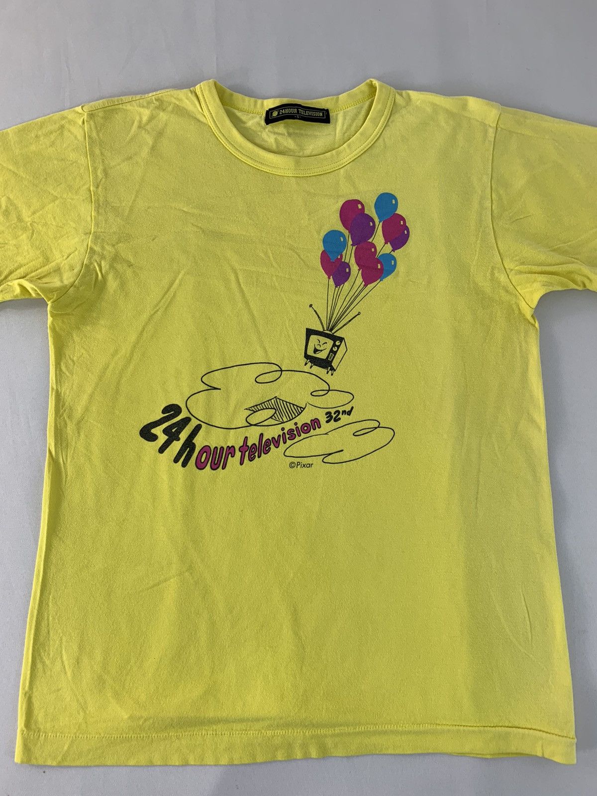 Japanese Brand Hype 24 Hour Television 32nd Pixar Balloon Printed Tee Size US S / EU 44-46 / 1 - 2 Thumbnail