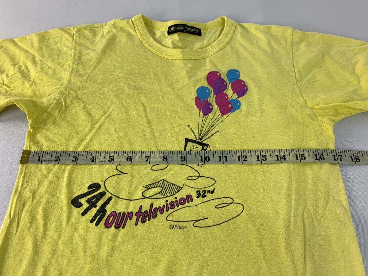 Japanese Brand Hype 24 Hour Television 32nd Pixar Balloon Printed Tee Size US S / EU 44-46 / 1 - 9 Thumbnail