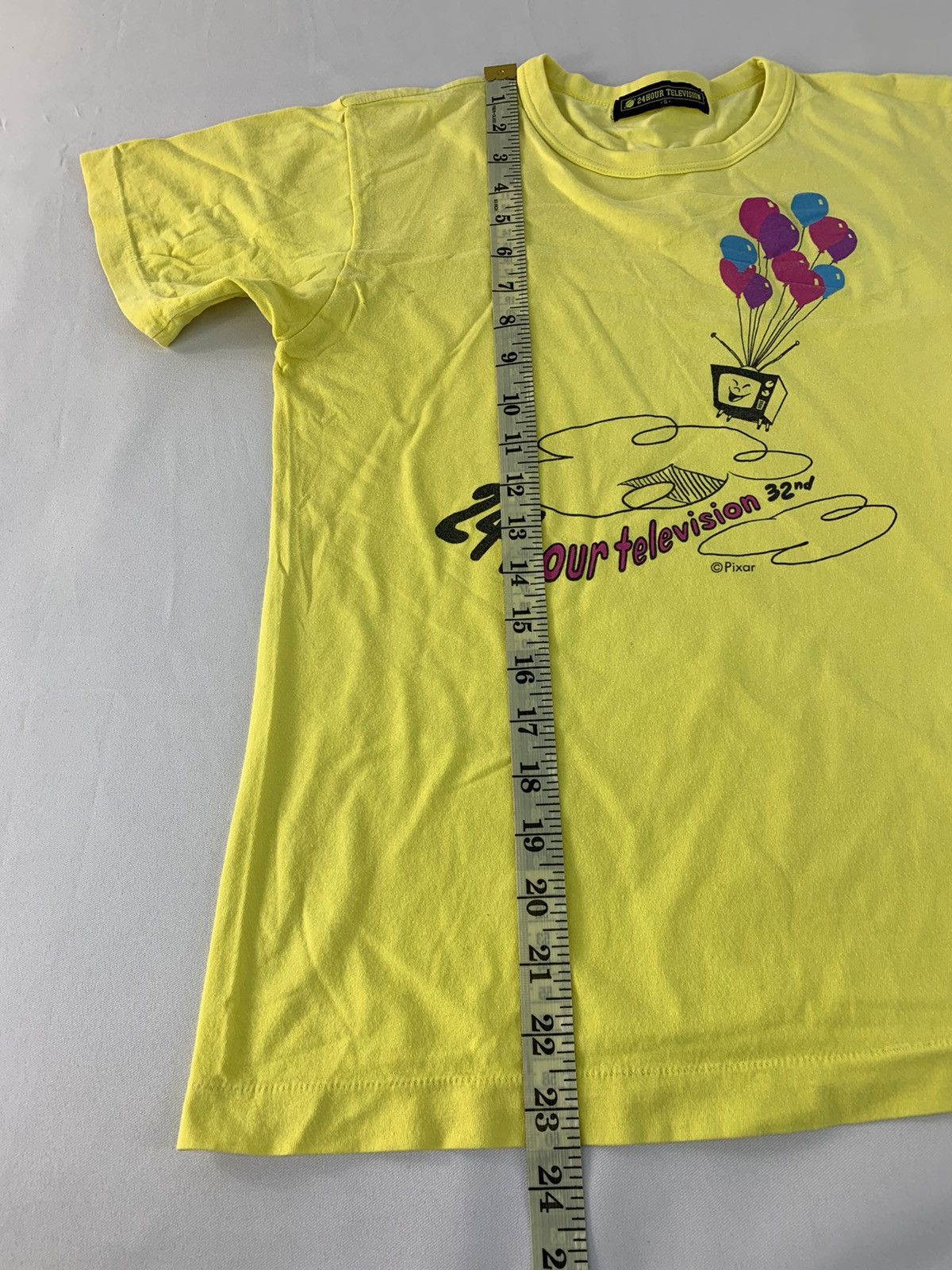 Japanese Brand Hype 24 Hour Television 32nd Pixar Balloon Printed Tee Size US S / EU 44-46 / 1 - 10 Thumbnail