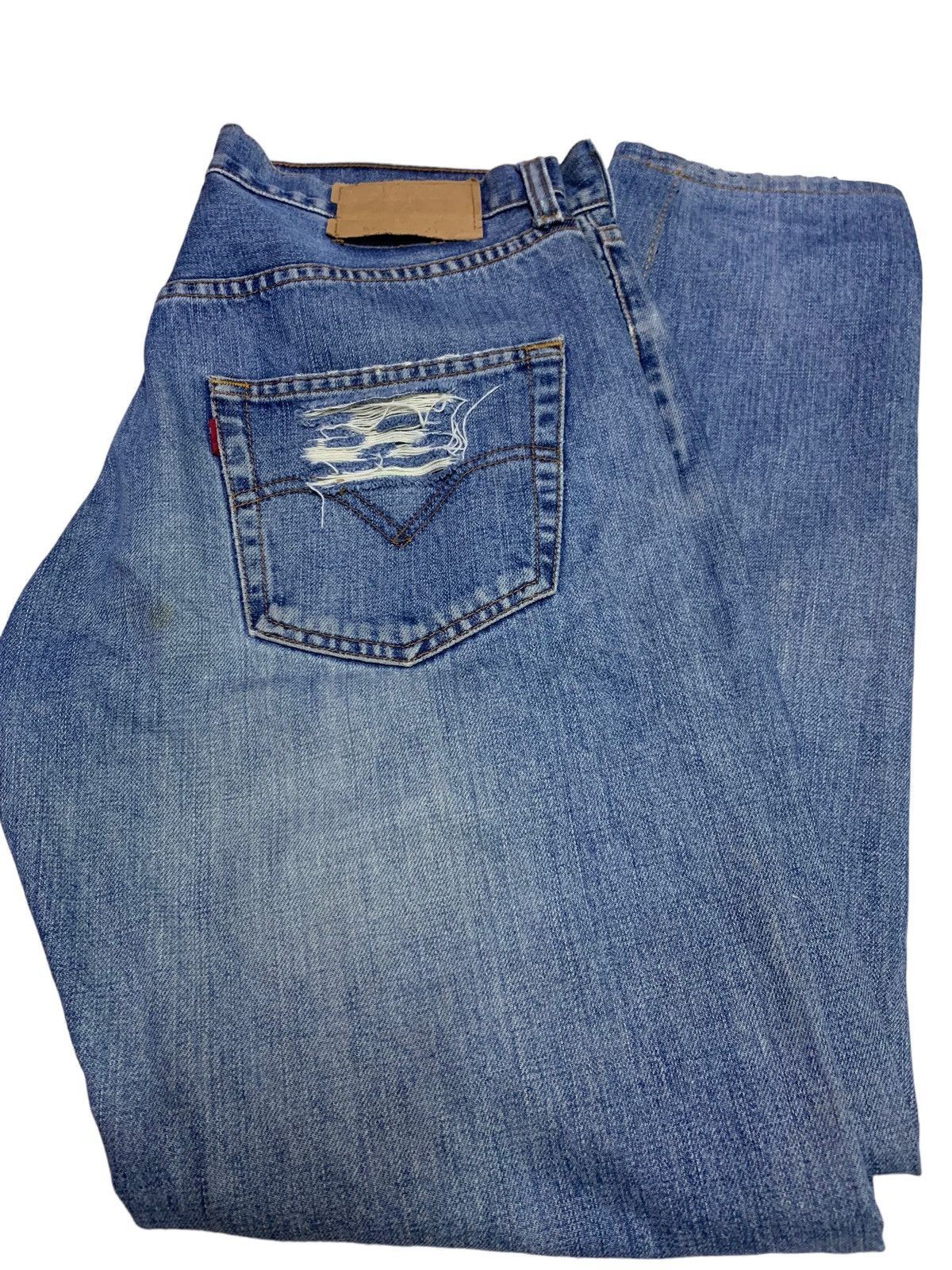 Levi's Vintage Clothing Distressed denim Levi’s Size US 34 / EU 50 - 6 Thumbnail