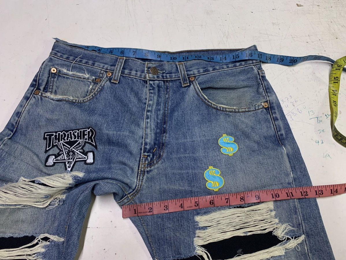 Levi's Vintage Clothing Distressed denim Levi’s Size US 34 / EU 50 - 14 Thumbnail