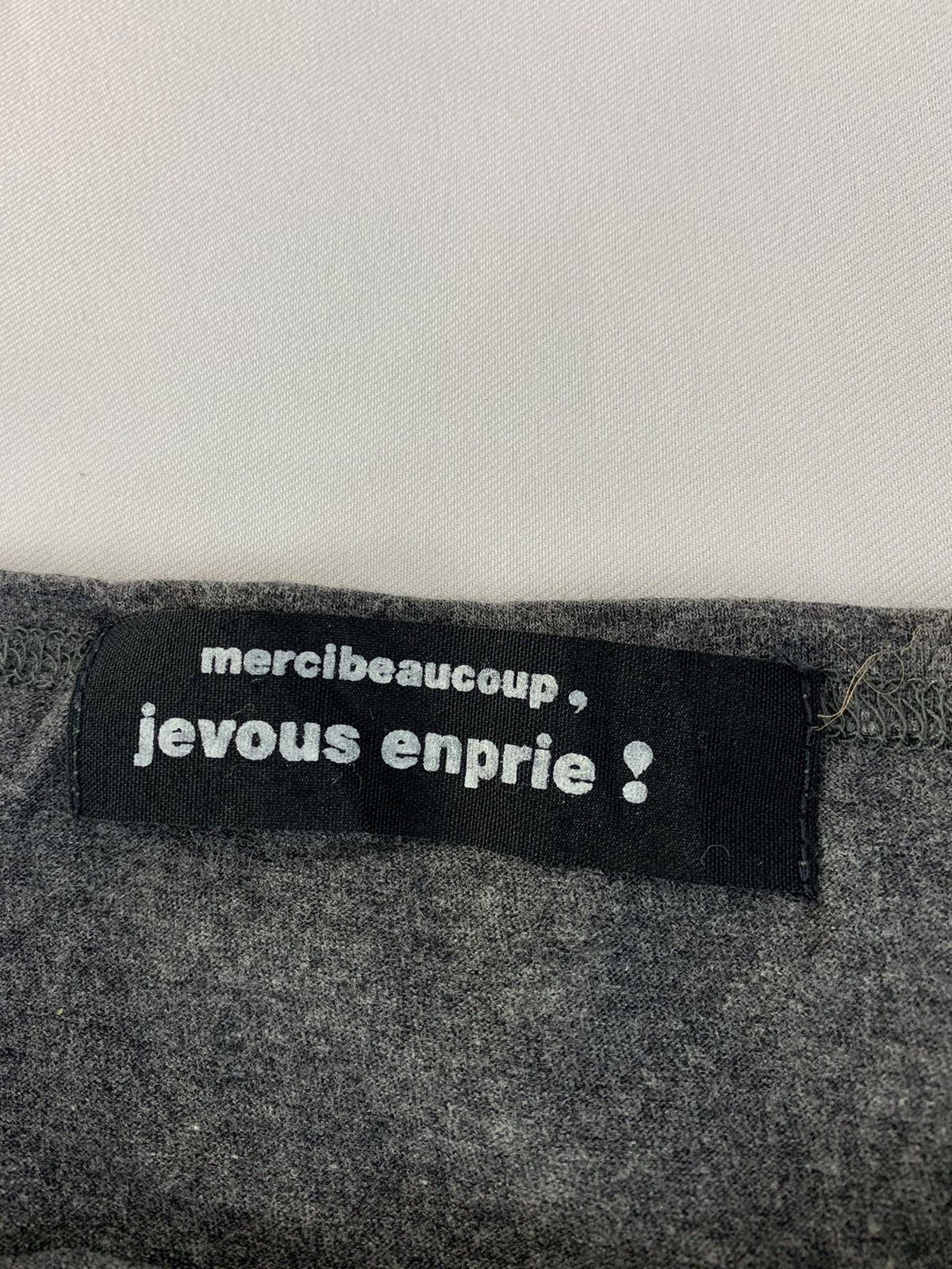 Issey Miyake Hype Mercibeaucoup Jevous Enprie Issey Miyake Sleeveless Tee Size L / US 10 / IT 46 - 5 Thumbnail