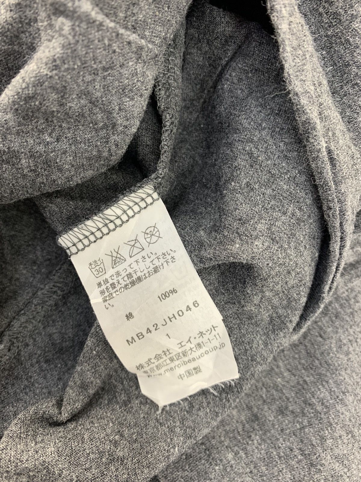 Issey Miyake Hype Mercibeaucoup Jevous Enprie Issey Miyake Sleeveless Tee Size L / US 10 / IT 46 - 7 Thumbnail