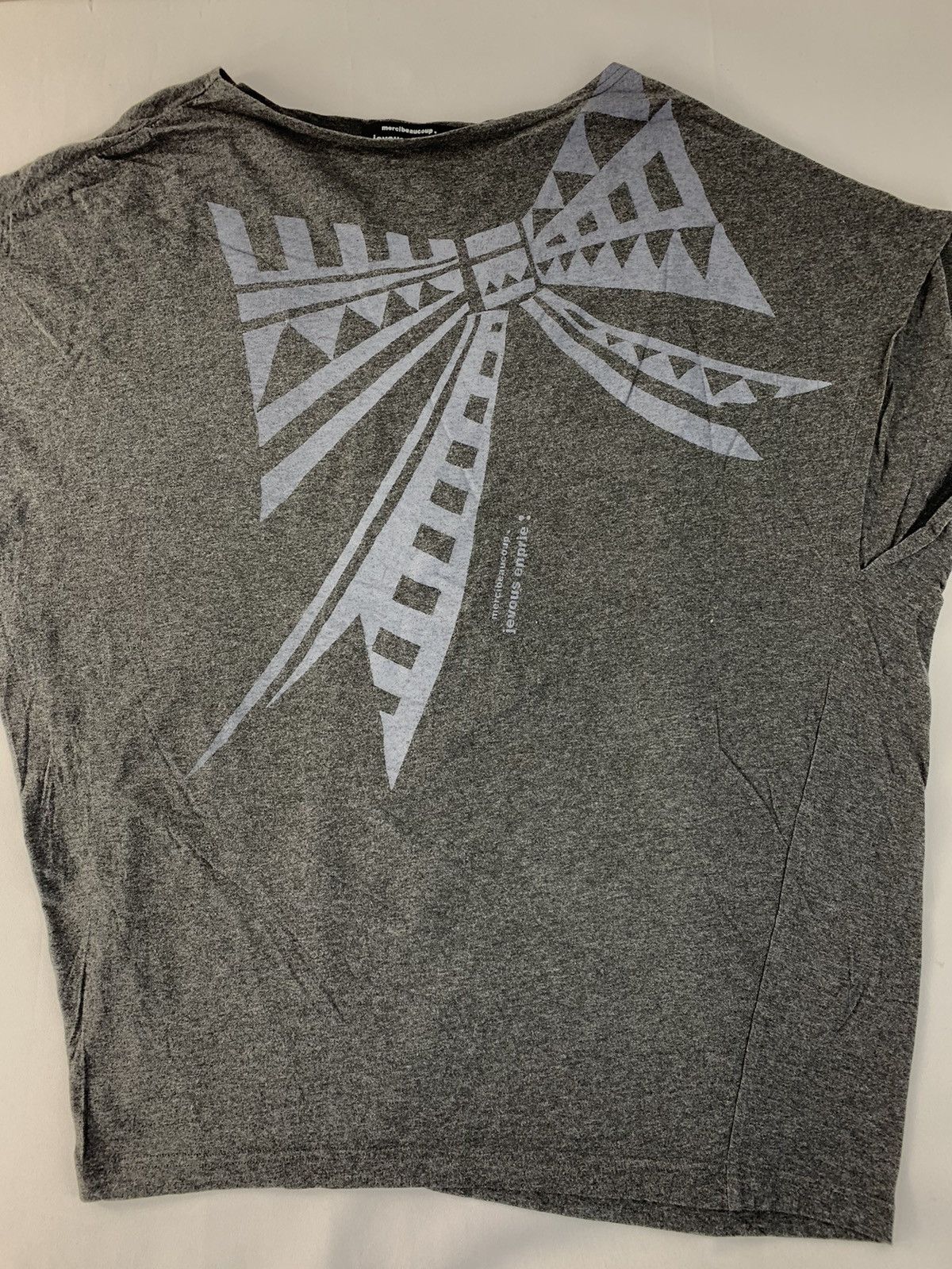 Issey Miyake Hype Mercibeaucoup Jevous Enprie Issey Miyake Sleeveless Tee Size L / US 10 / IT 46 - 2 Thumbnail