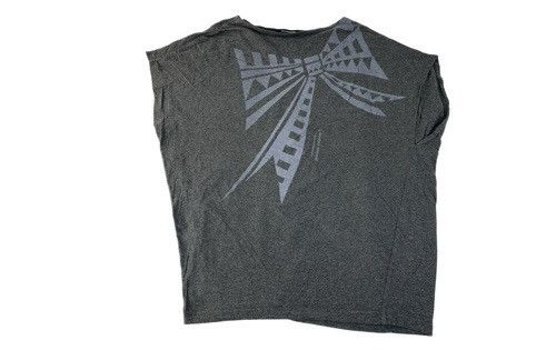 image of Hype Mercibeaucoup Jevous Enprie Issey Miyake Sleeveless Tee in Grey, Women's (Size Large)