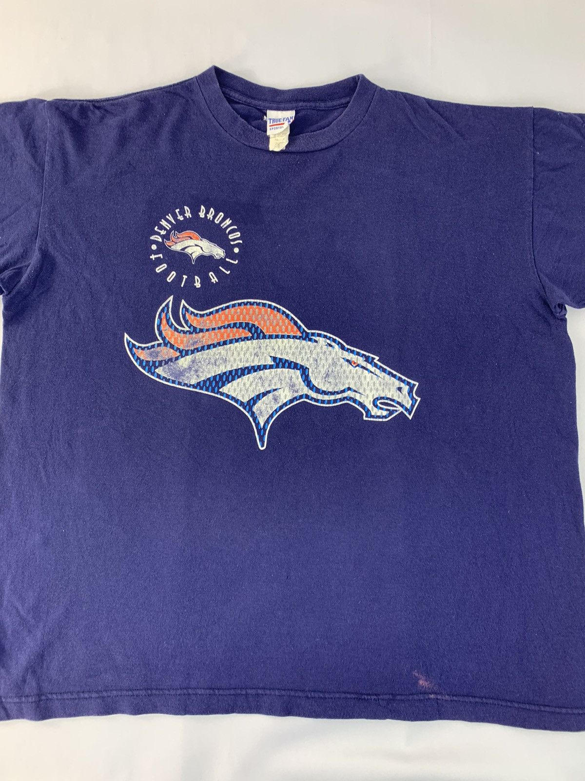 Vintage Hype 90s Denver Broncos Football American Sport Big Logo Size US XL / EU 56 / 4 - 2 Thumbnail