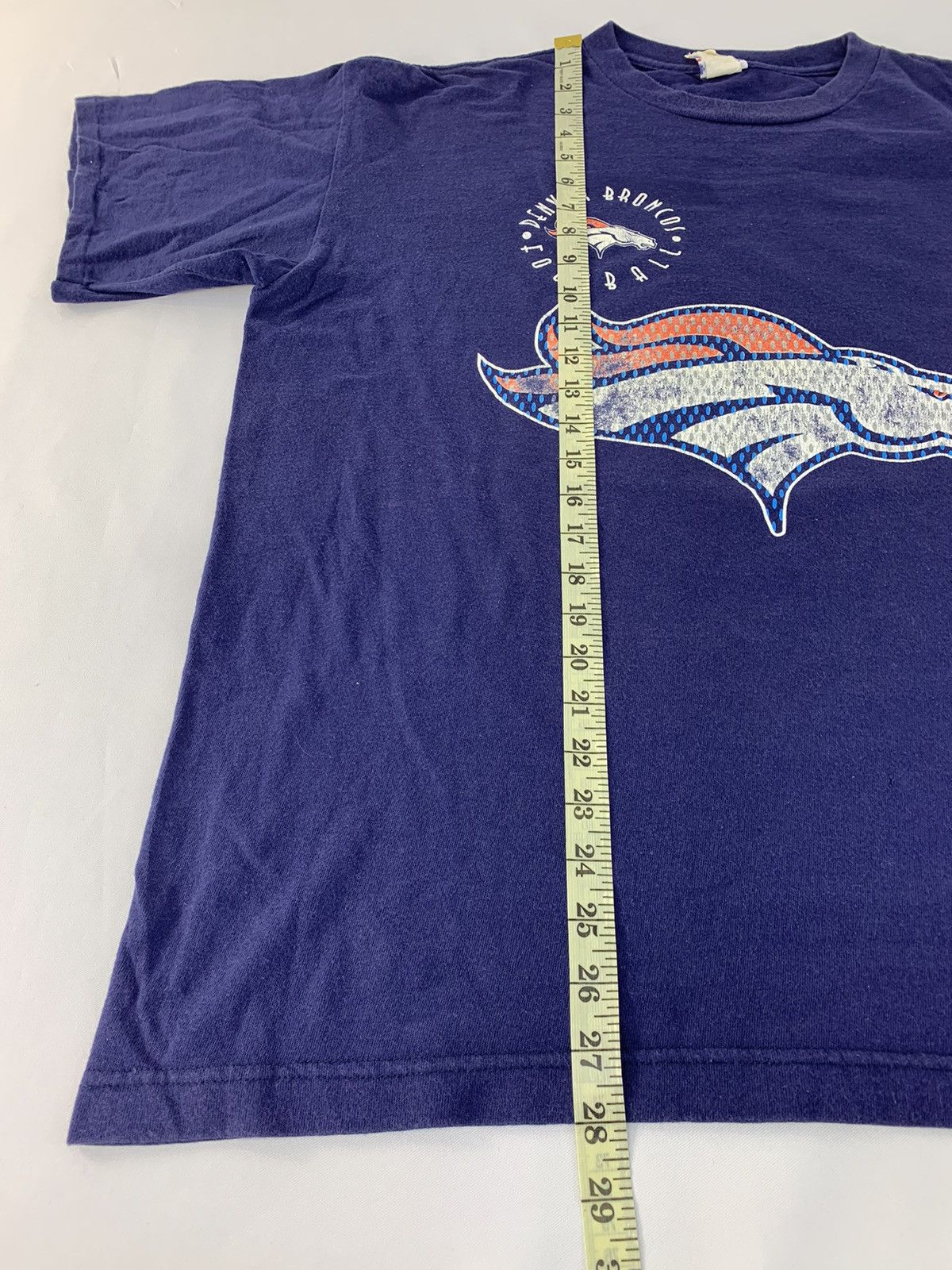 Vintage Hype 90s Denver Broncos Football American Sport Big Logo Size US XL / EU 56 / 4 - 8 Thumbnail