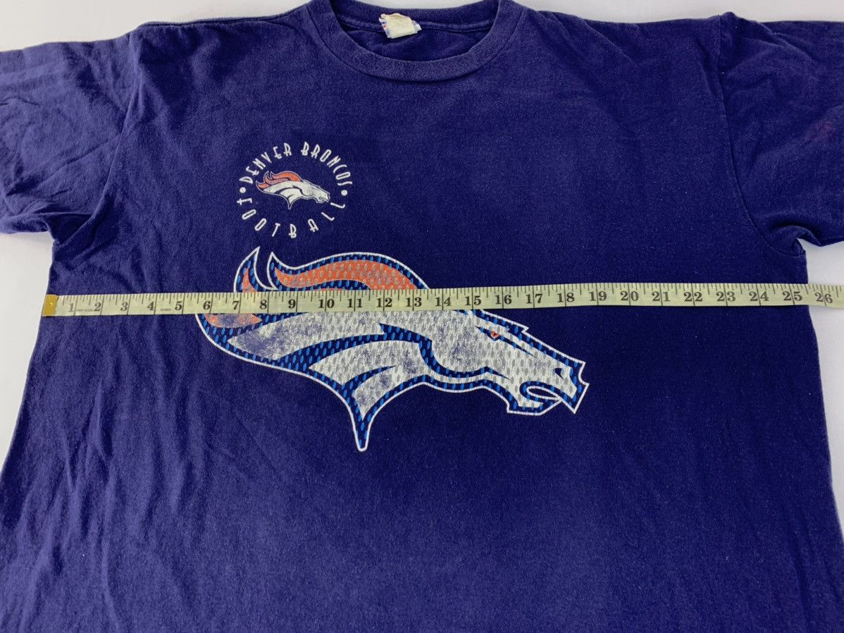 Vintage Hype 90s Denver Broncos Football American Sport Big Logo Size US XL / EU 56 / 4 - 7 Thumbnail