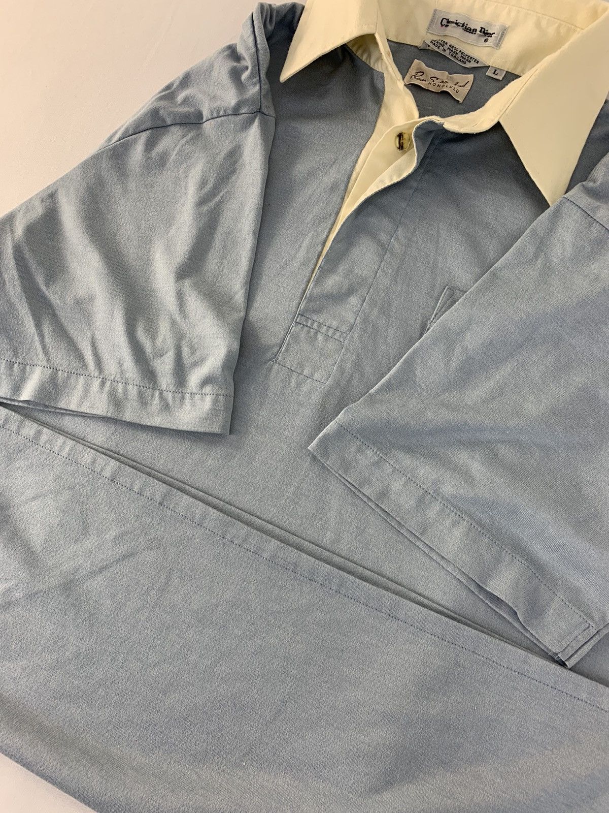 Christian Dior Monsieur × Vintage 90s Christian Dior Ross Sutherland Honolulu Polo Tee Size US L / EU 52-54 / 3 - 6 Thumbnail