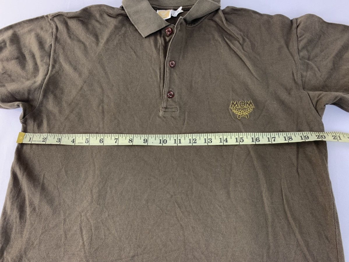 MCM 90s MCM Muchen Italian Made Embroidery Logo Polo Tee Size US M / EU 48-50 / 2 - 6 Thumbnail