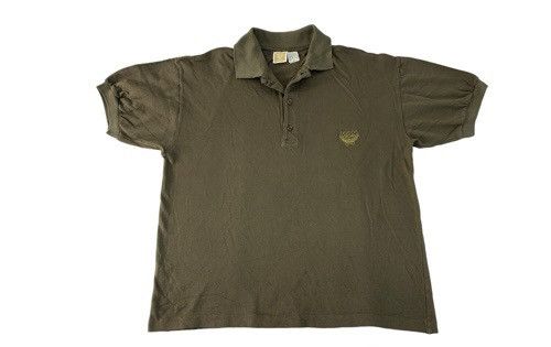 MCM 90s MCM Muchen Italian Made Embroidery Logo Polo Tee Size US M / EU 48-50 / 2 - 1 Thumbnail