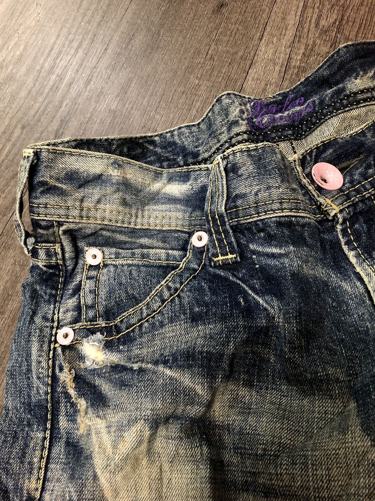 Japanese Brand × Vintage Vintage Rodeo Crowns Denim jeans Size 28" / US 6 / IT 42 - 18 Thumbnail