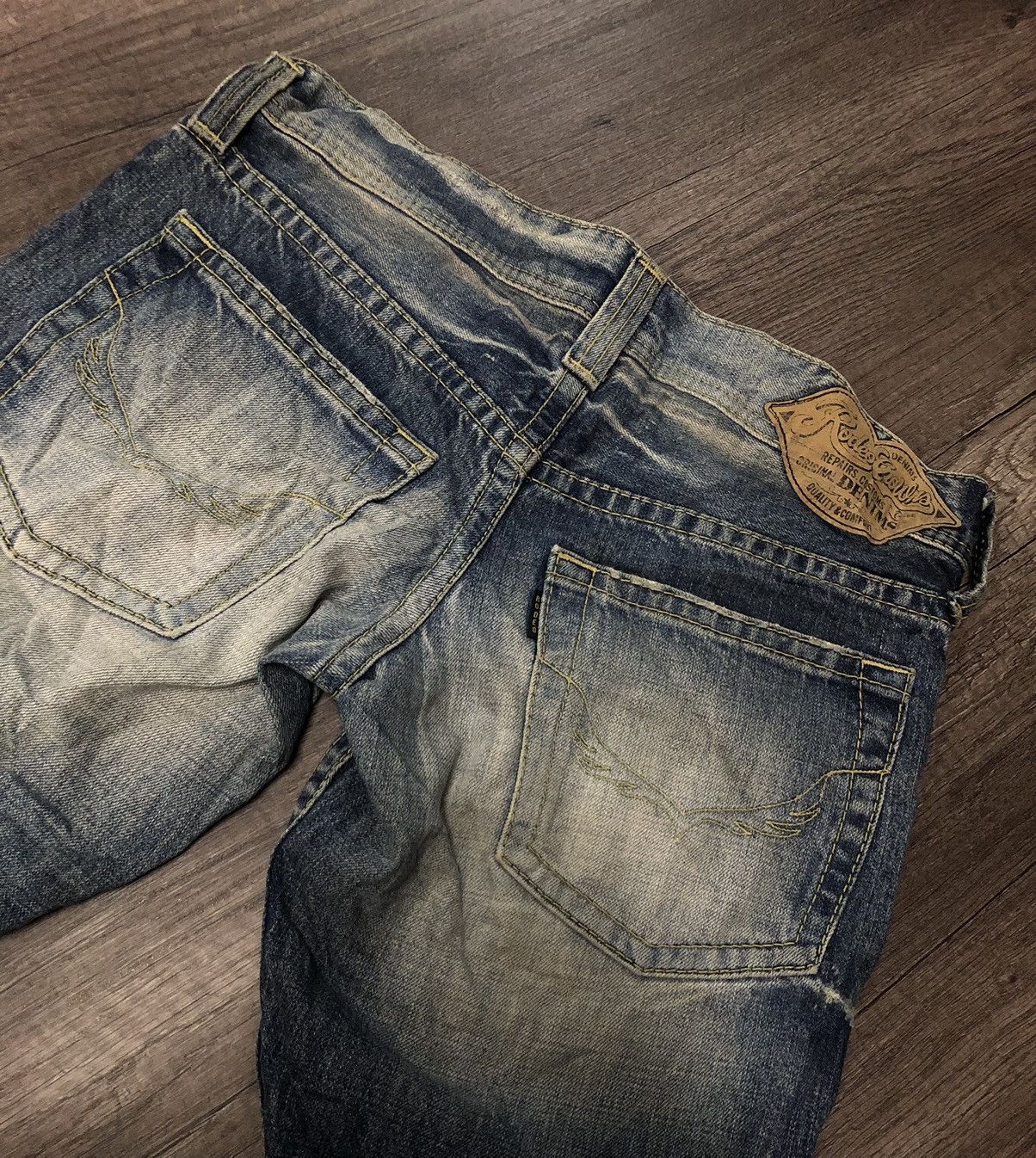 Japanese Brand × Vintage Vintage Rodeo Crowns Denim jeans Size 28" / US 6 / IT 42 - 9 Thumbnail