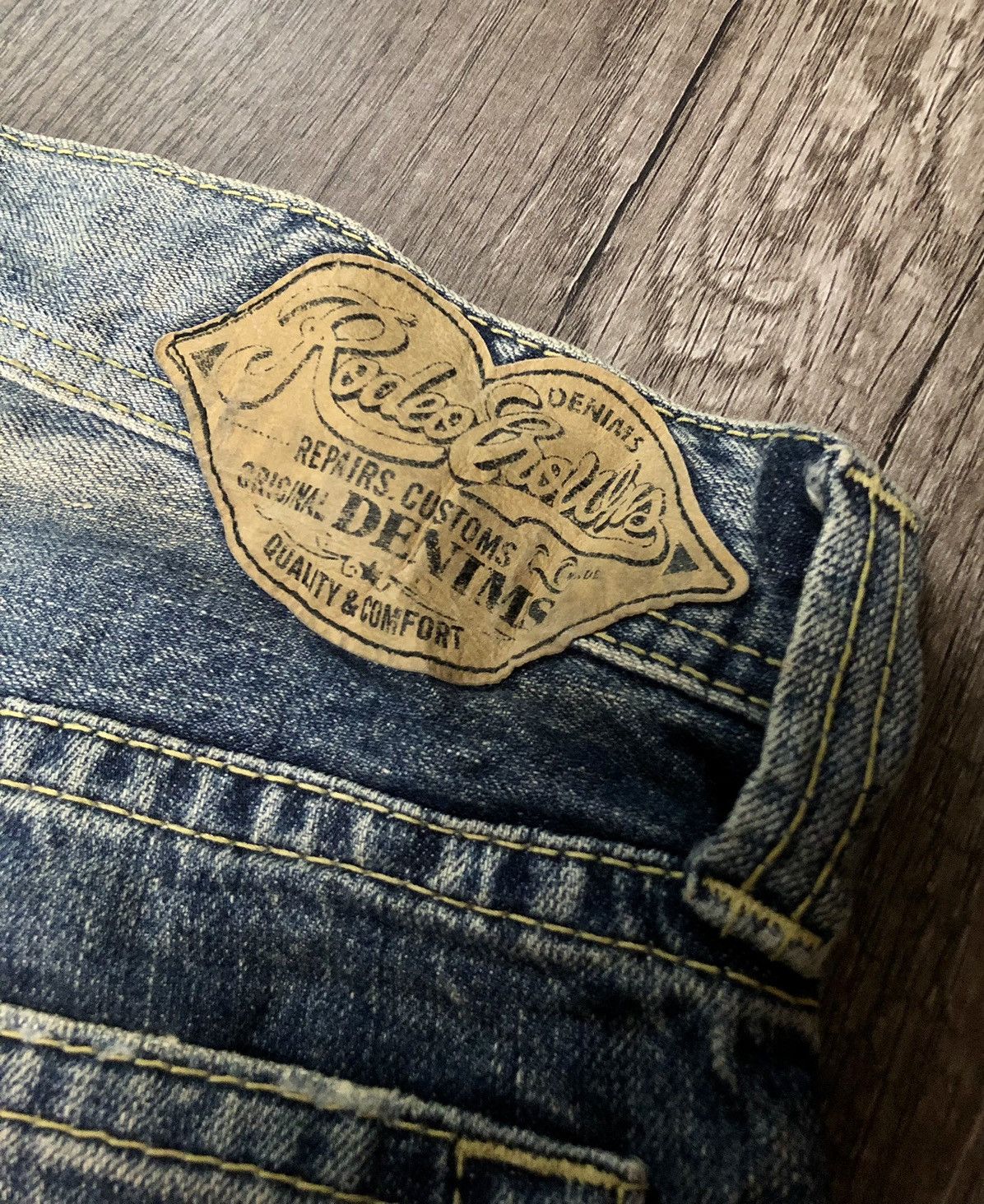 Japanese Brand × Vintage Vintage Rodeo Crowns Denim jeans Size 28" / US 6 / IT 42 - 17 Thumbnail