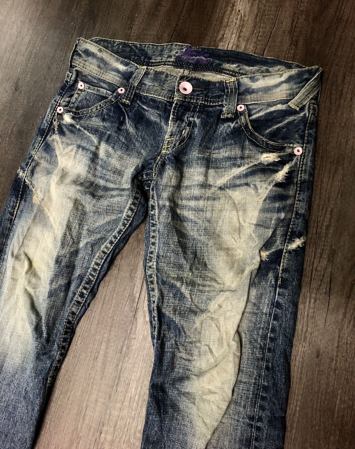 Japanese Brand × Vintage Vintage Rodeo Crowns Denim jeans Size 28" / US 6 / IT 42 - 2 Thumbnail