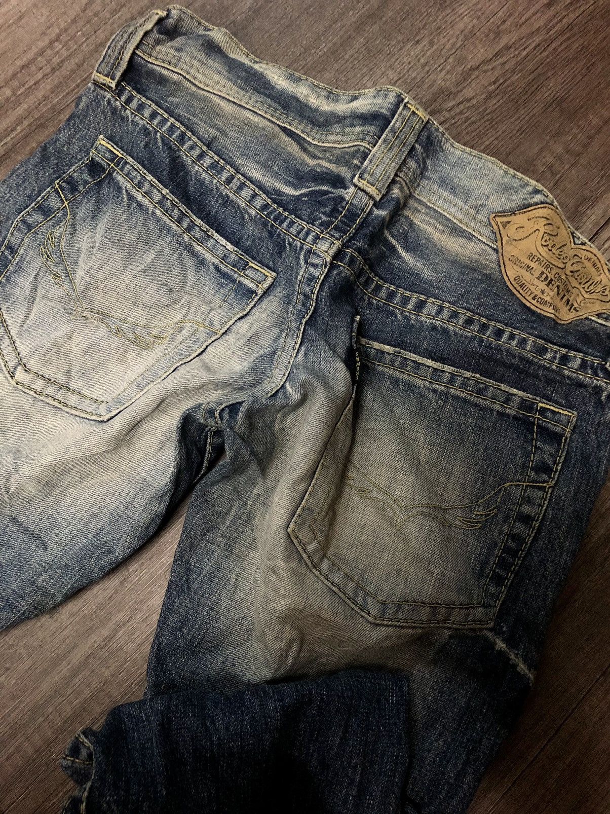 Japanese Brand × Vintage Vintage Rodeo Crowns Denim jeans Size 28" / US 6 / IT 42 - 8 Thumbnail