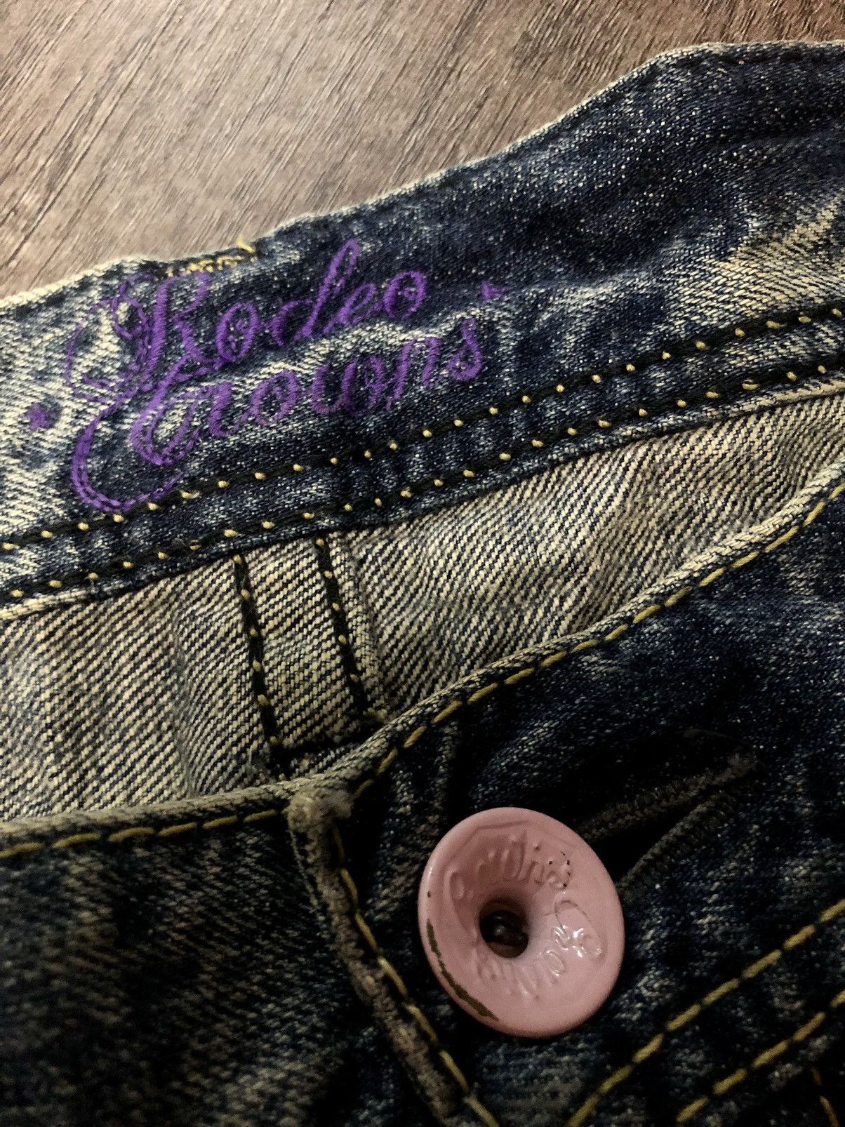 Japanese Brand × Vintage Vintage Rodeo Crowns Denim jeans Size 28" / US 6 / IT 42 - 13 Thumbnail