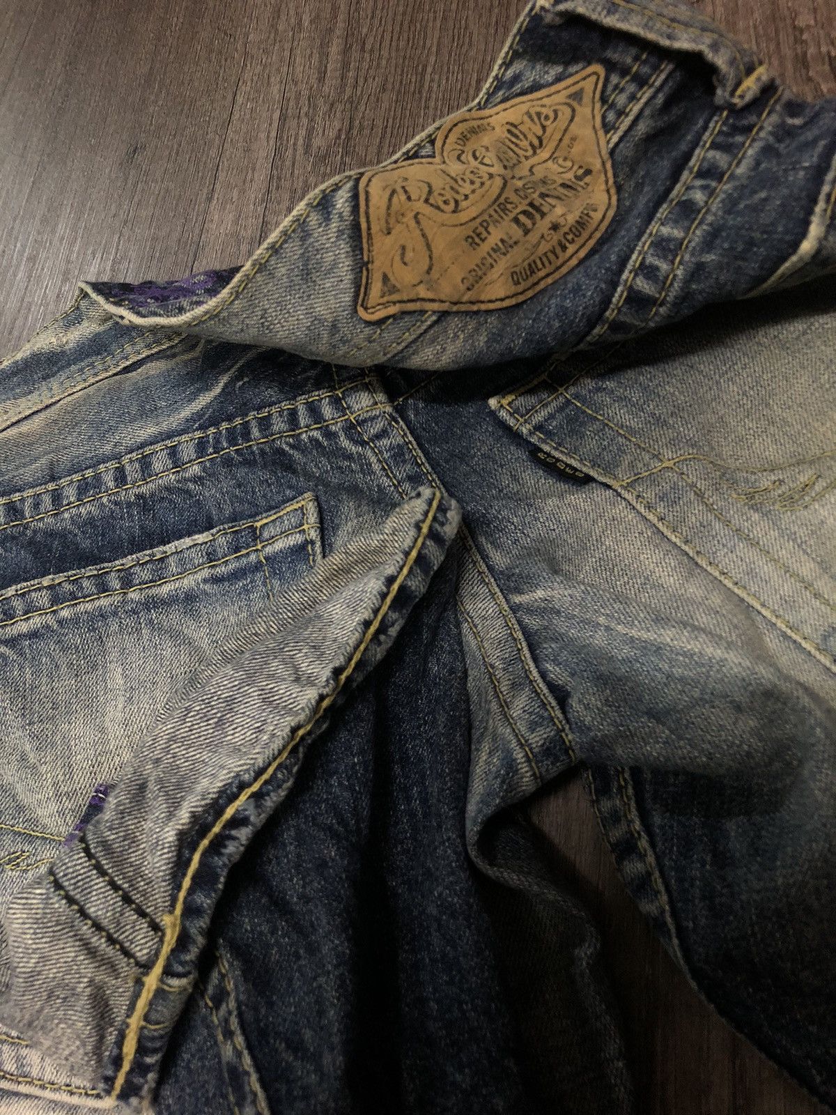 Japanese Brand × Vintage Vintage Rodeo Crowns Denim jeans Size 28" / US 6 / IT 42 - 12 Thumbnail