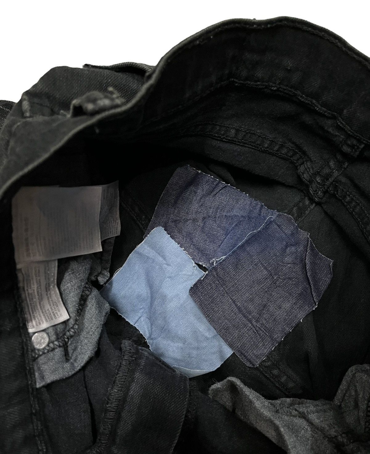 Levi's Superblack Levis 511 Custom made painted jeans Size US 30 / EU 46 - 13 Thumbnail