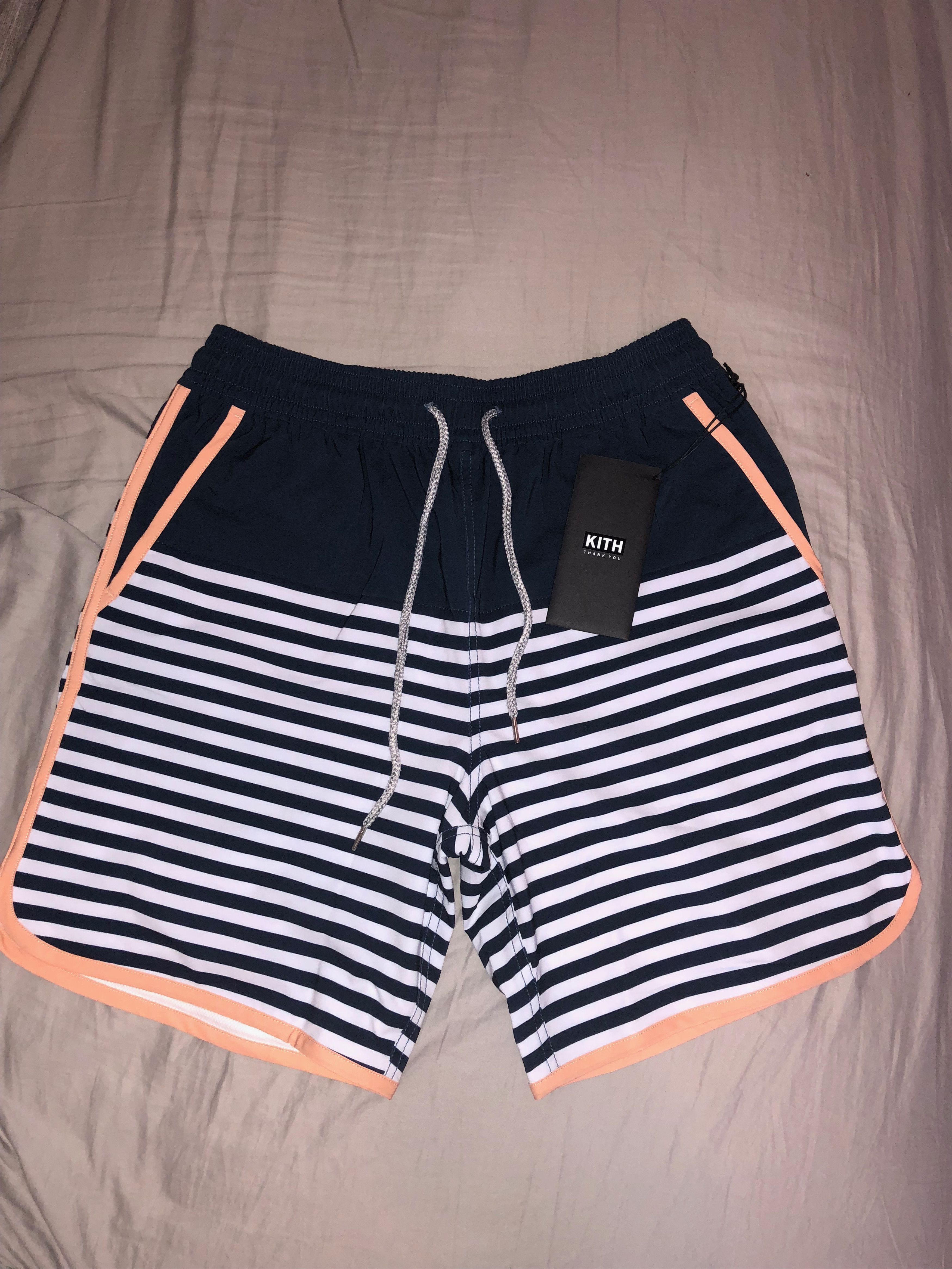 Kith KITH ROCKAWAY SHORT - NAVY / PINK - M Size US 31 - 2 Thumbnail