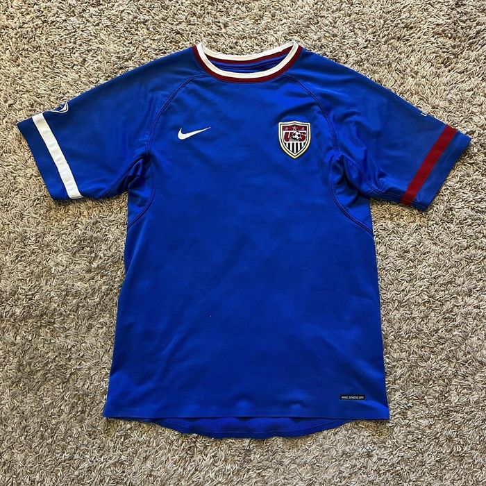 Nike Y2K Team USA Olympics Sphere Dry Soccer Jersey Grailed