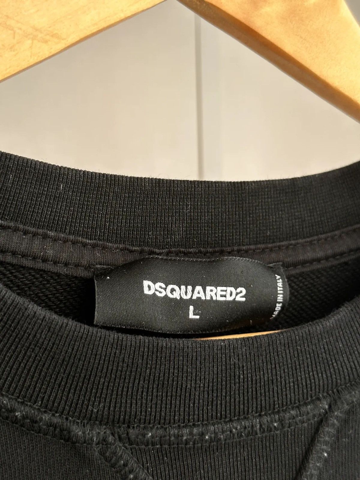 Vintage Dsquared2 College Big Logo Sweatshirt