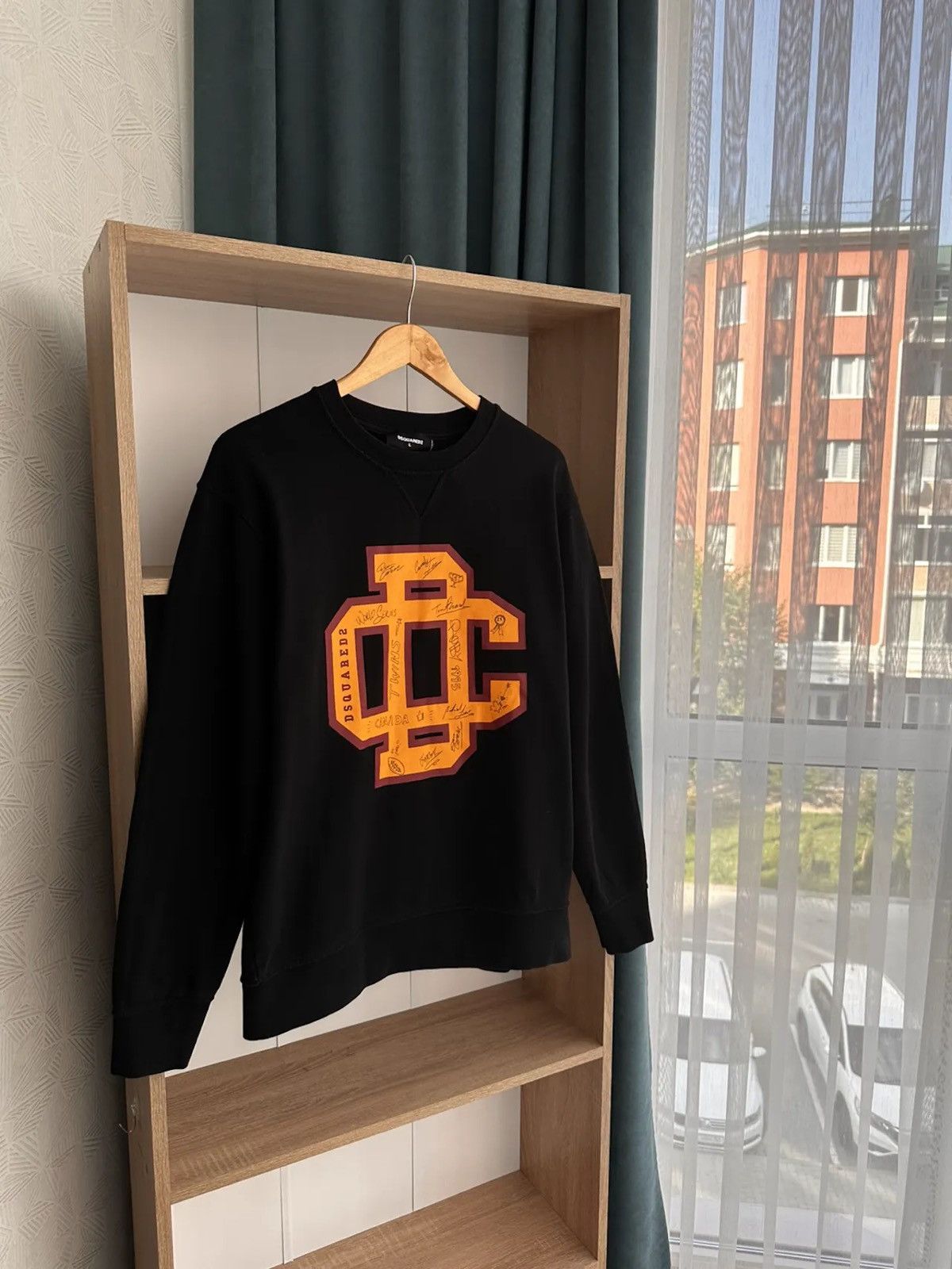 Vintage Dsquared2 College Big Logo Sweatshirt