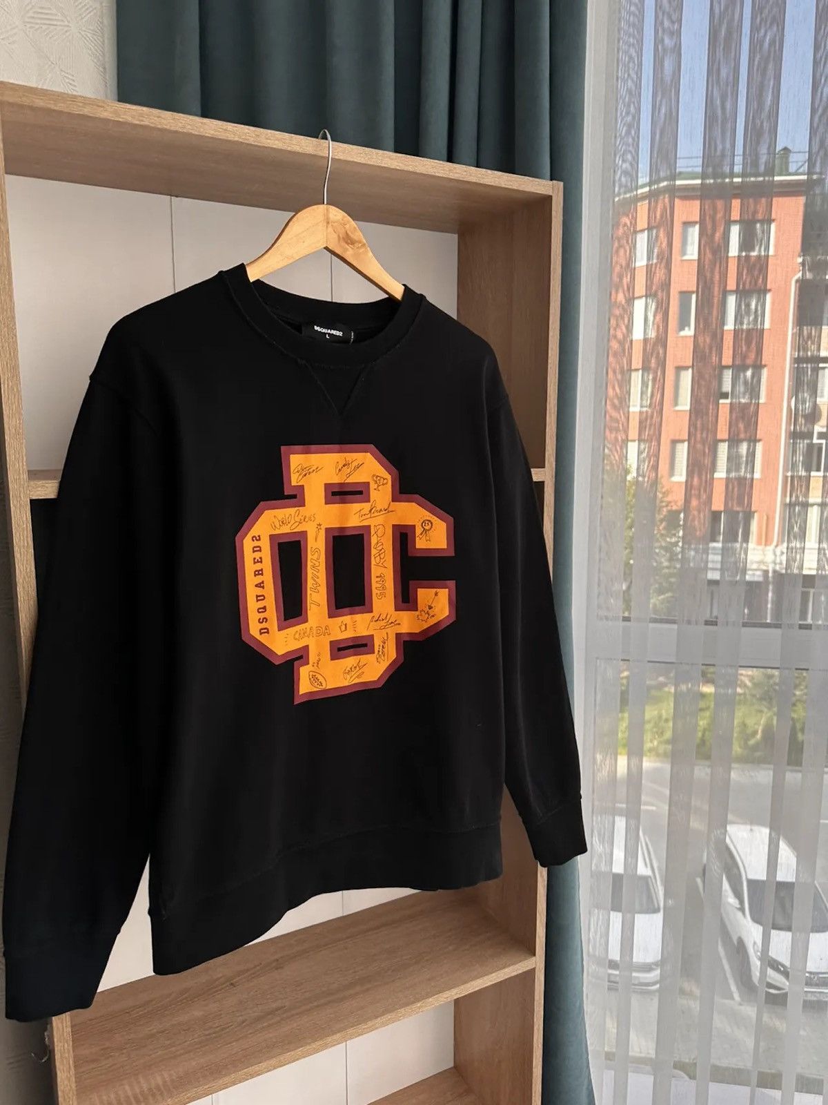 Vintage Dsquared2 College Big Logo Sweatshirt