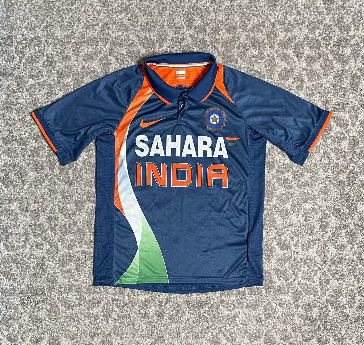 Nike Vintage Blue Jersey T-shirt India Cricket Nike Size US S / EU 44-46 / 1 - 1 Thumbnail