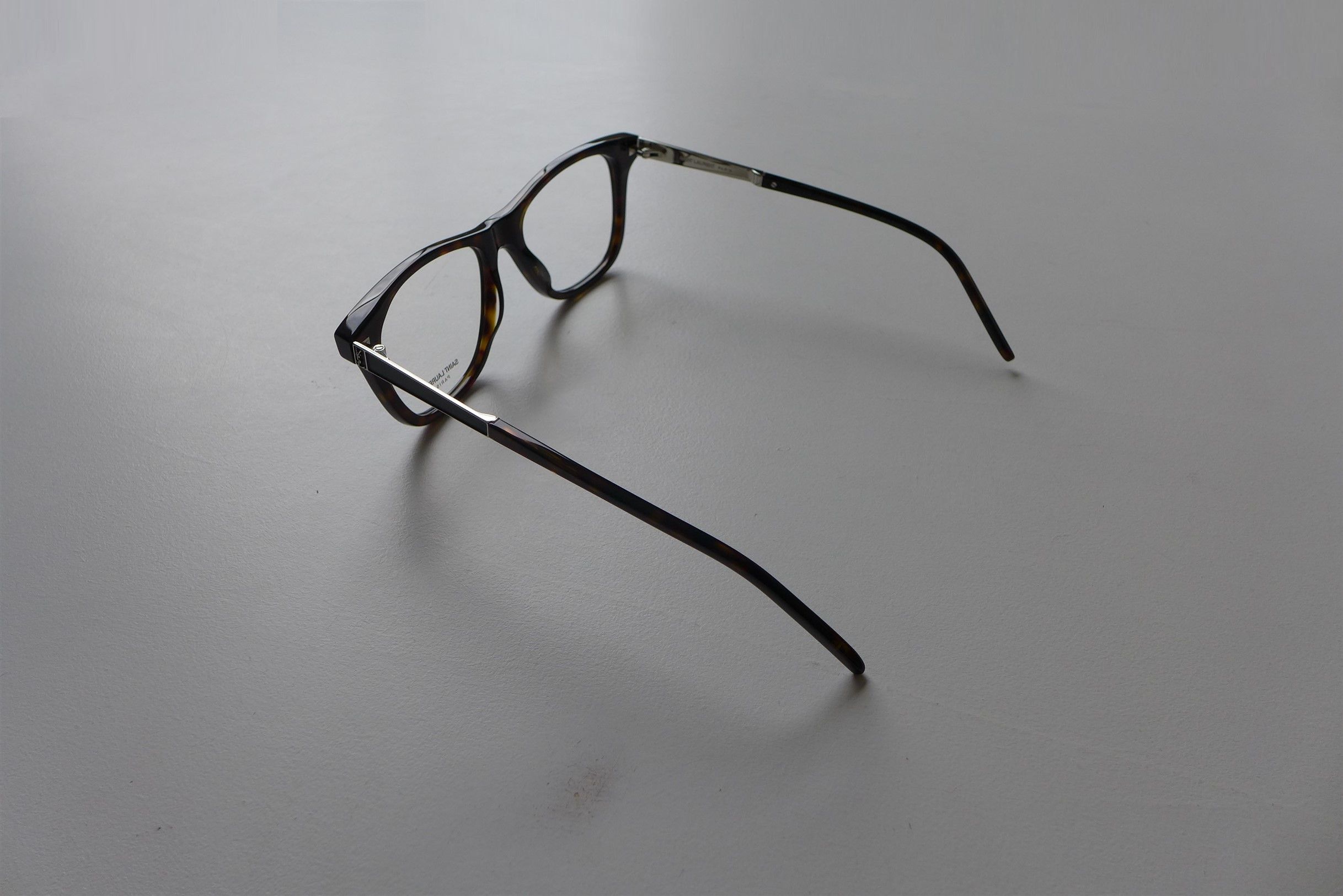 Saint Laurent Paris Saint Laurent SL M83 Optical Glasses - Tortoise Acetate Size ONE SIZE - 11 Thumbnail
