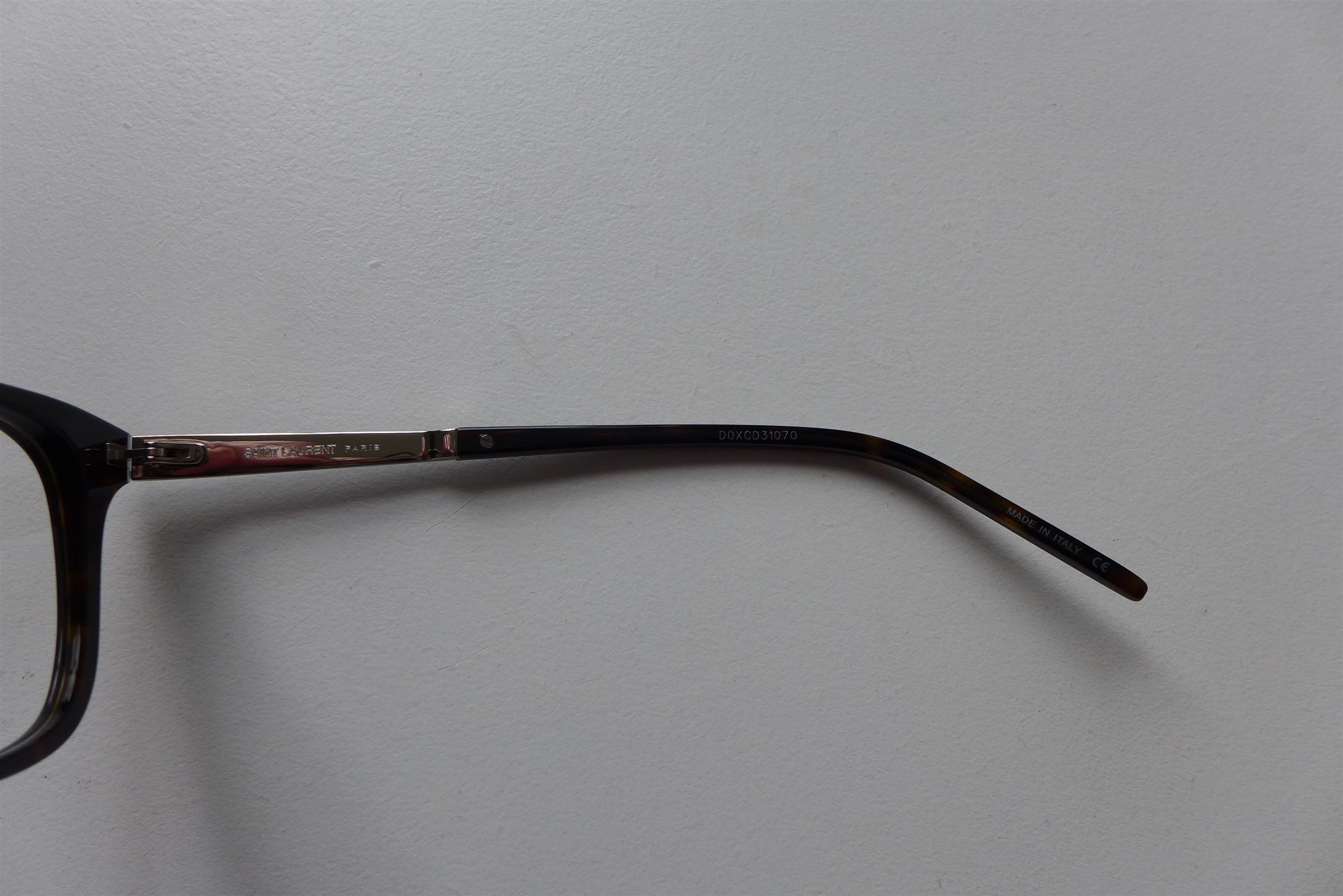 Saint Laurent Paris Saint Laurent SL M83 Optical Glasses - Tortoise Acetate Size ONE SIZE - 15 Thumbnail