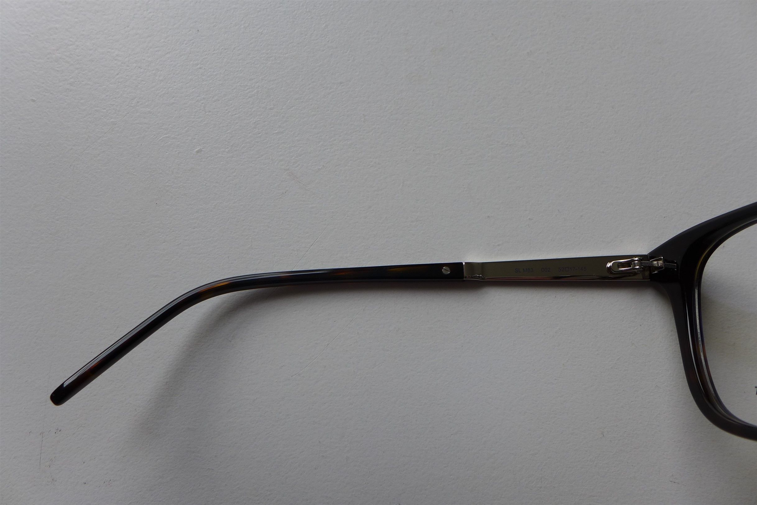Saint Laurent Paris Saint Laurent SL M83 Optical Glasses - Tortoise Acetate Size ONE SIZE - 16 Thumbnail