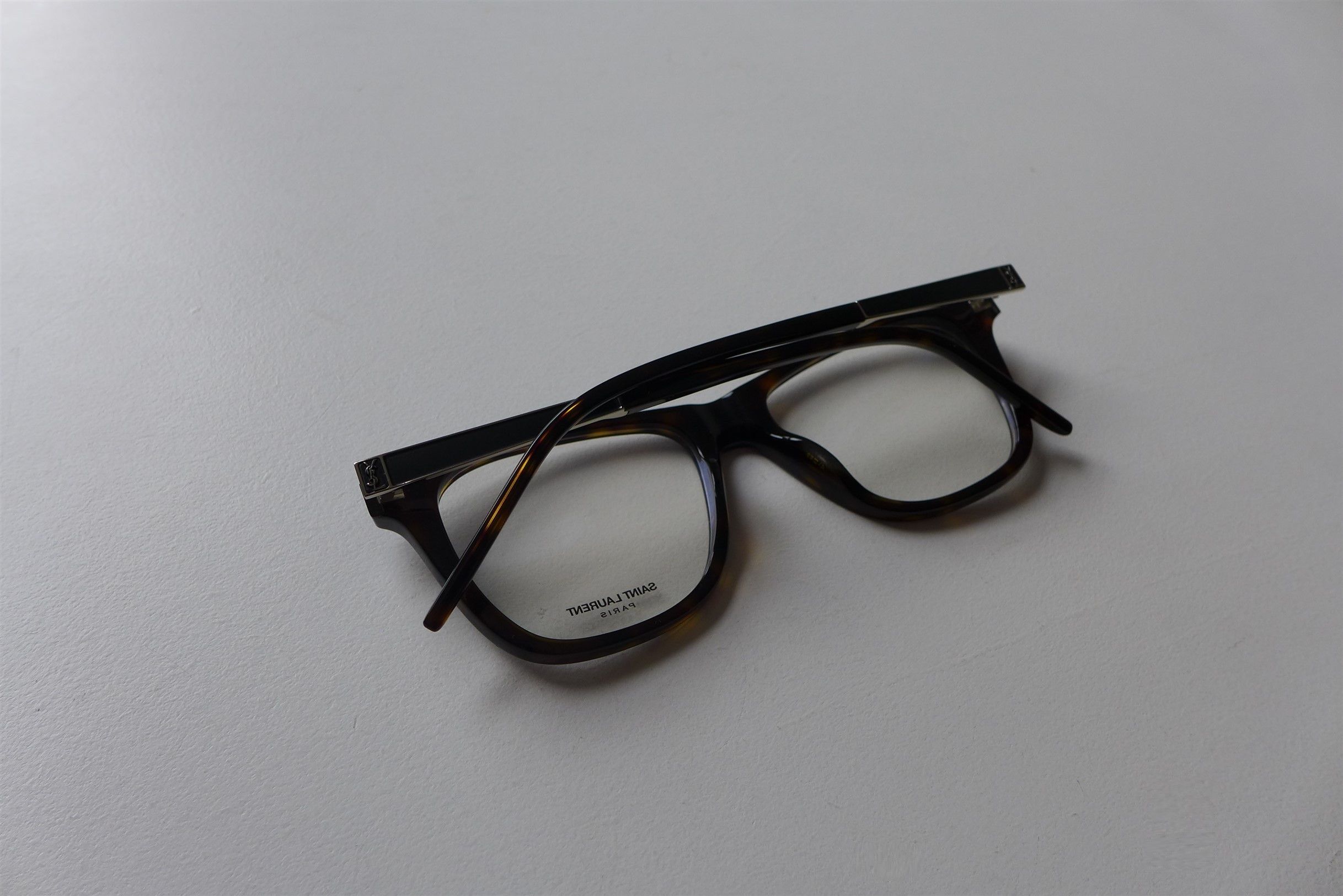 Saint Laurent Paris Saint Laurent SL M83 Optical Glasses - Tortoise Acetate Size ONE SIZE - 9 Thumbnail