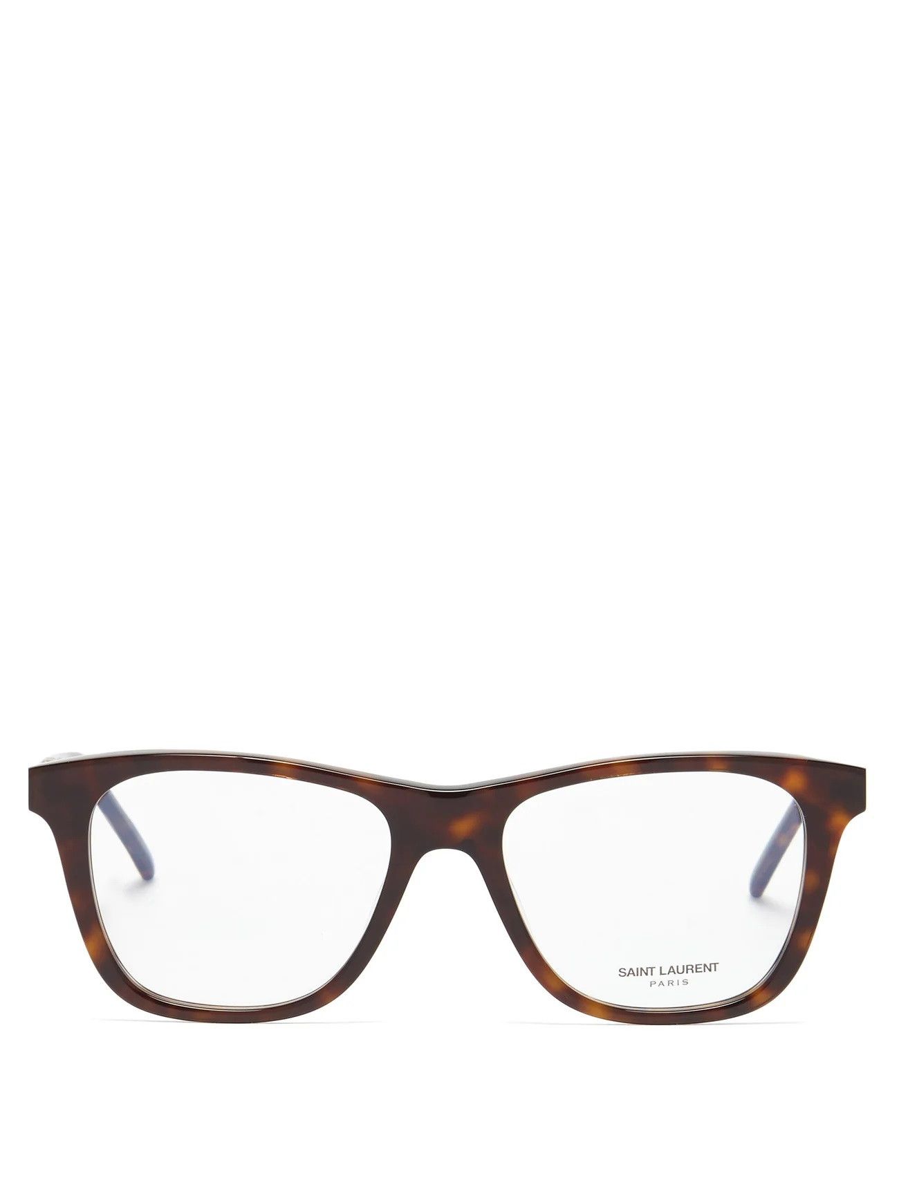 Saint Laurent Paris Saint Laurent SL M83 Optical Glasses - Tortoise Acetate Size ONE SIZE - 3 Thumbnail
