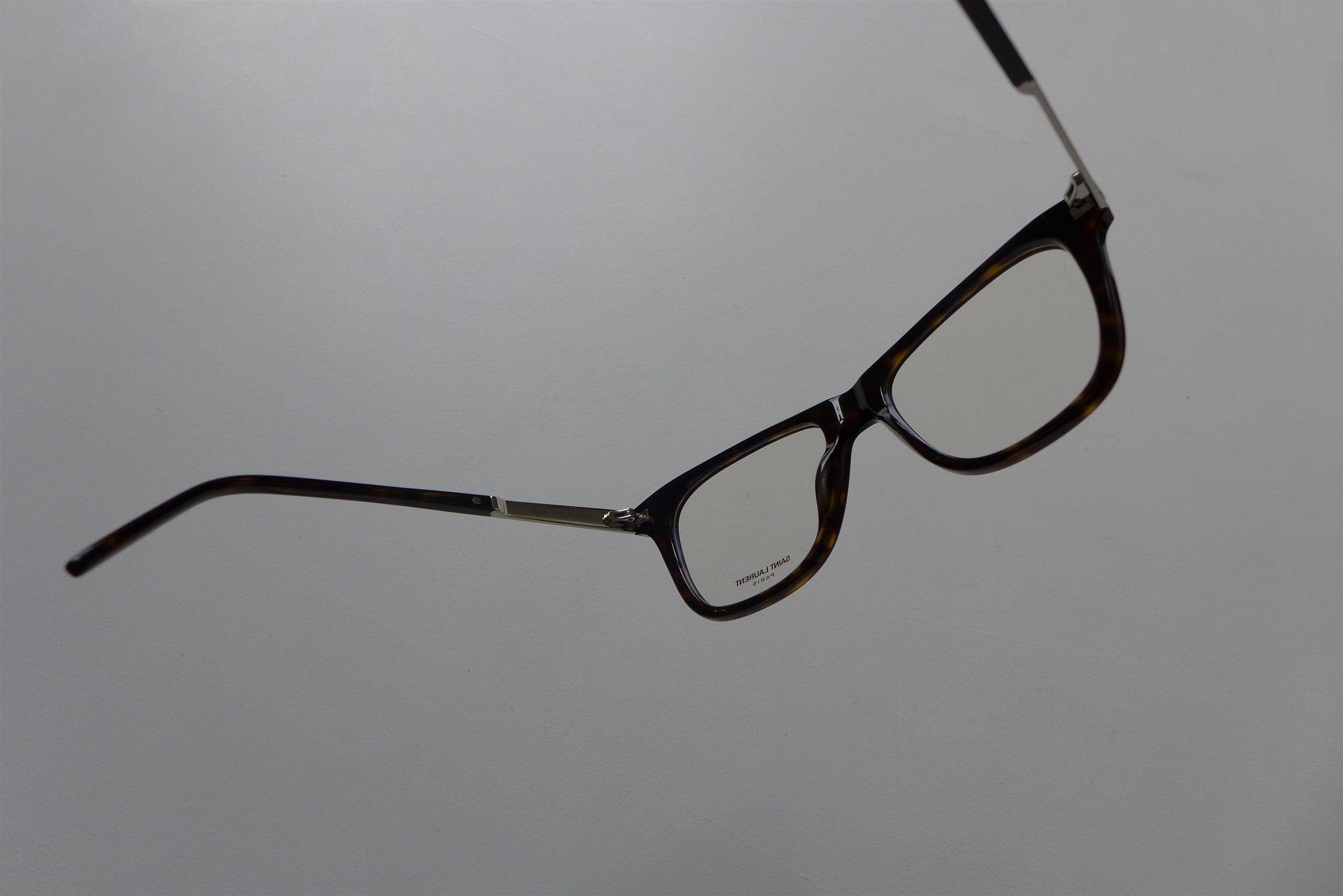 Saint Laurent Paris Saint Laurent SL M83 Optical Glasses - Tortoise Acetate Size ONE SIZE - 17 Thumbnail