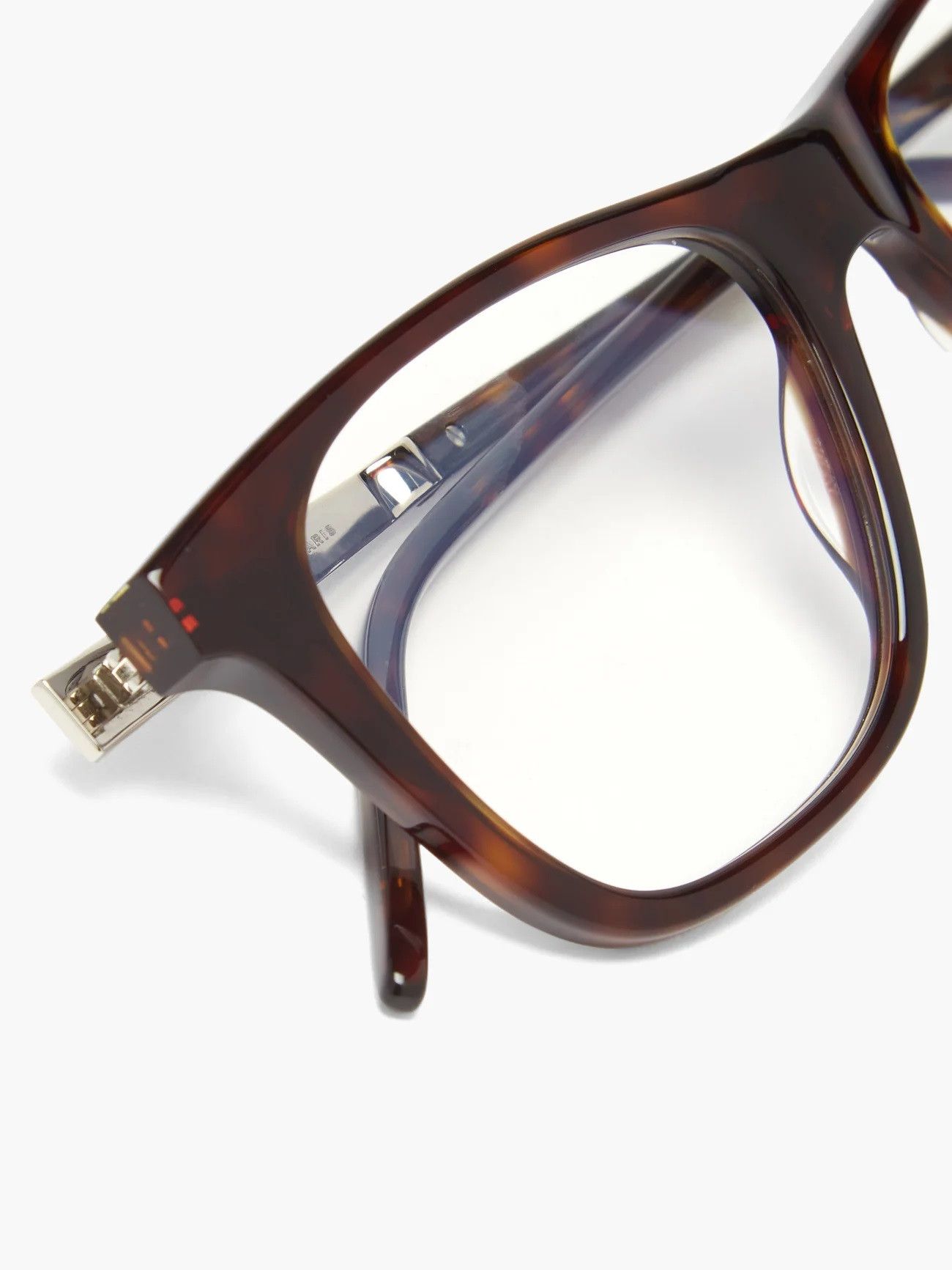 Saint Laurent Paris Saint Laurent SL M83 Optical Glasses - Tortoise Acetate Size ONE SIZE - 5 Thumbnail