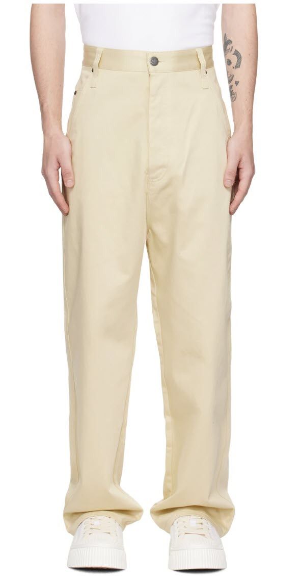 AMI (BNWT) Ami Alexandre Mattiussi Trouser, Alex-fit, 32, Beige Size US 32 / EU 48 - 1 Thumbnail