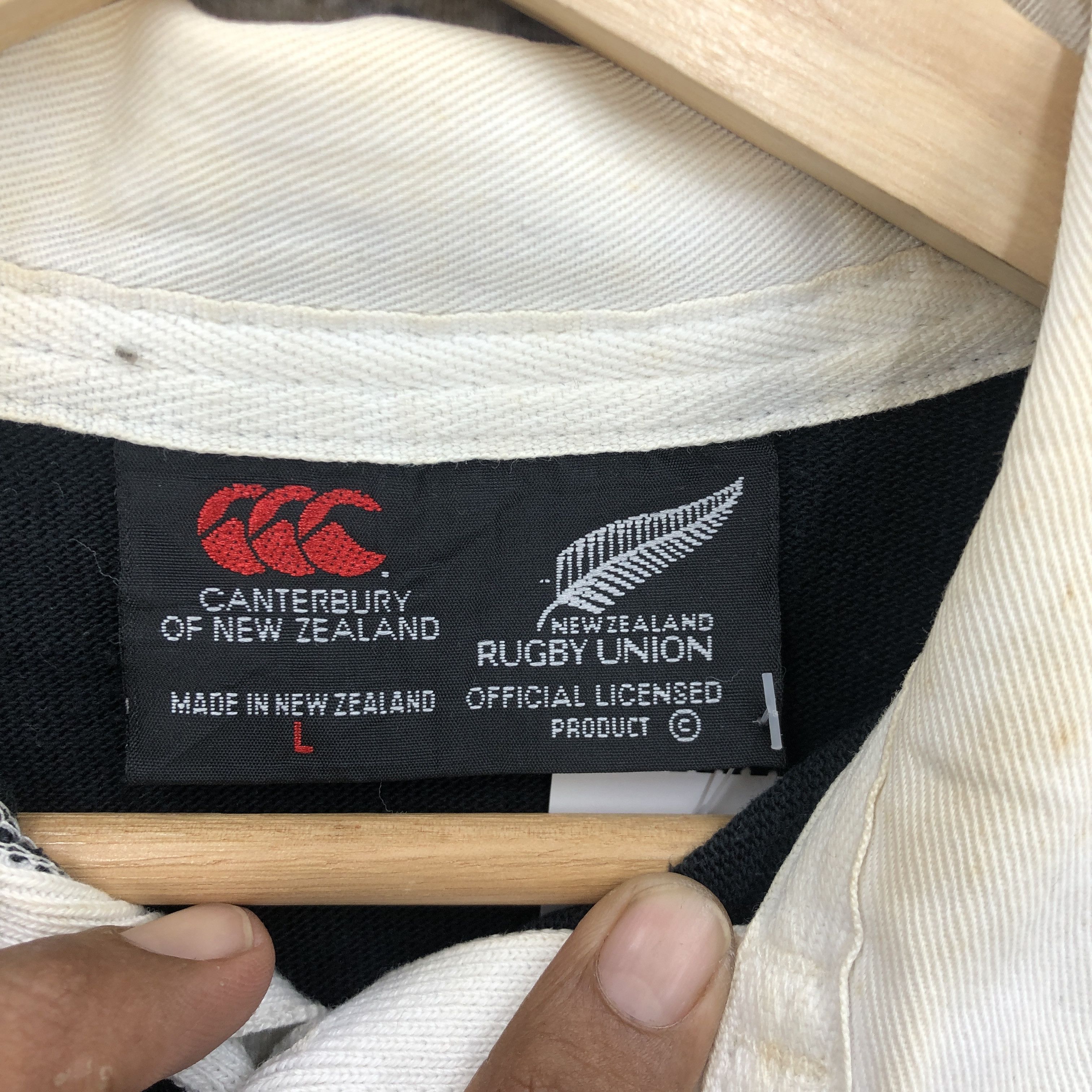 Canterbury of New Zealand × Vintage Vintage Canterbury of New Zealand T Shirt Rugby Tees Size US L / EU 52-54 / 3 - 4 Thumbnail
