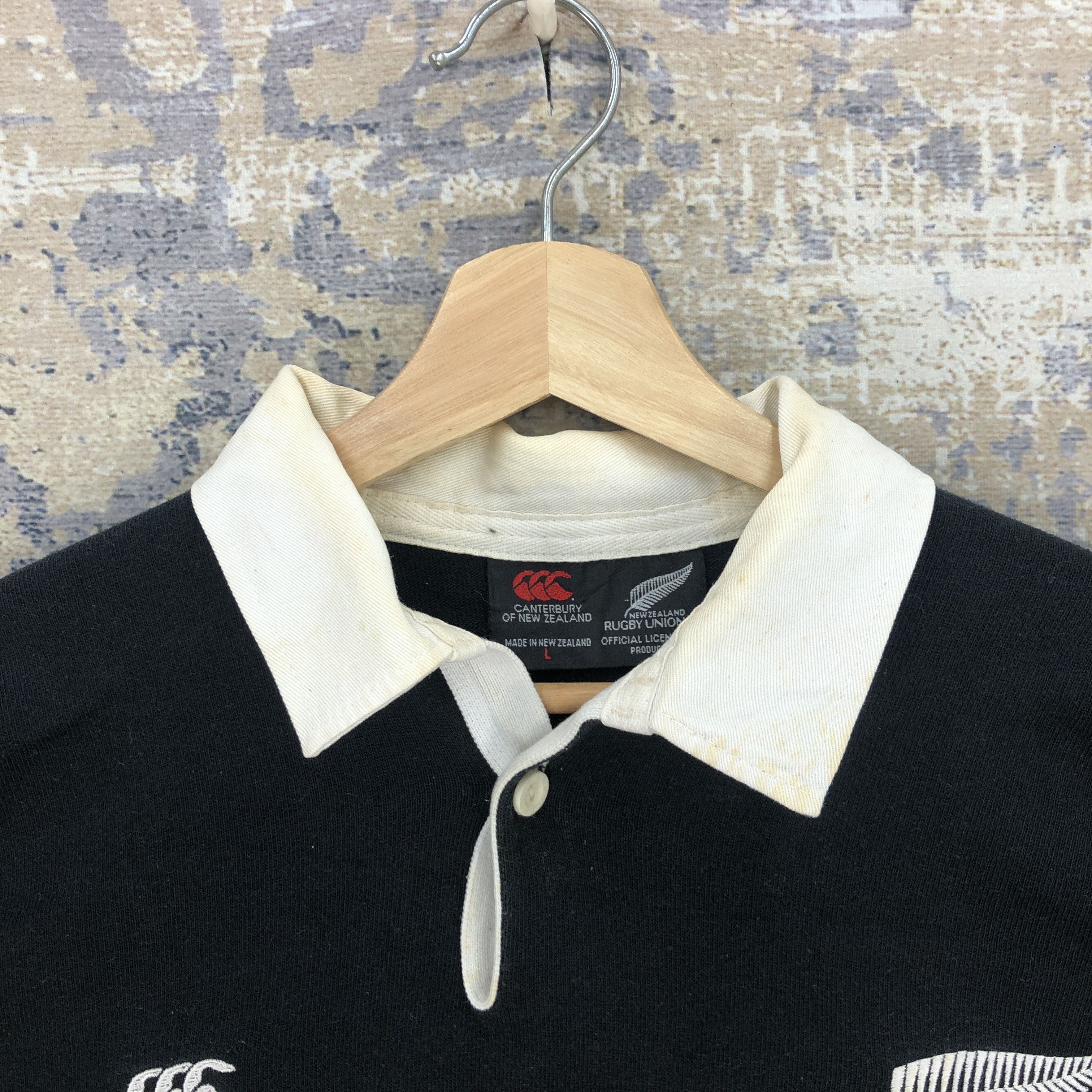 Canterbury of New Zealand × Vintage Vintage Canterbury of New Zealand T Shirt Rugby Tees Size US L / EU 52-54 / 3 - 2 Thumbnail