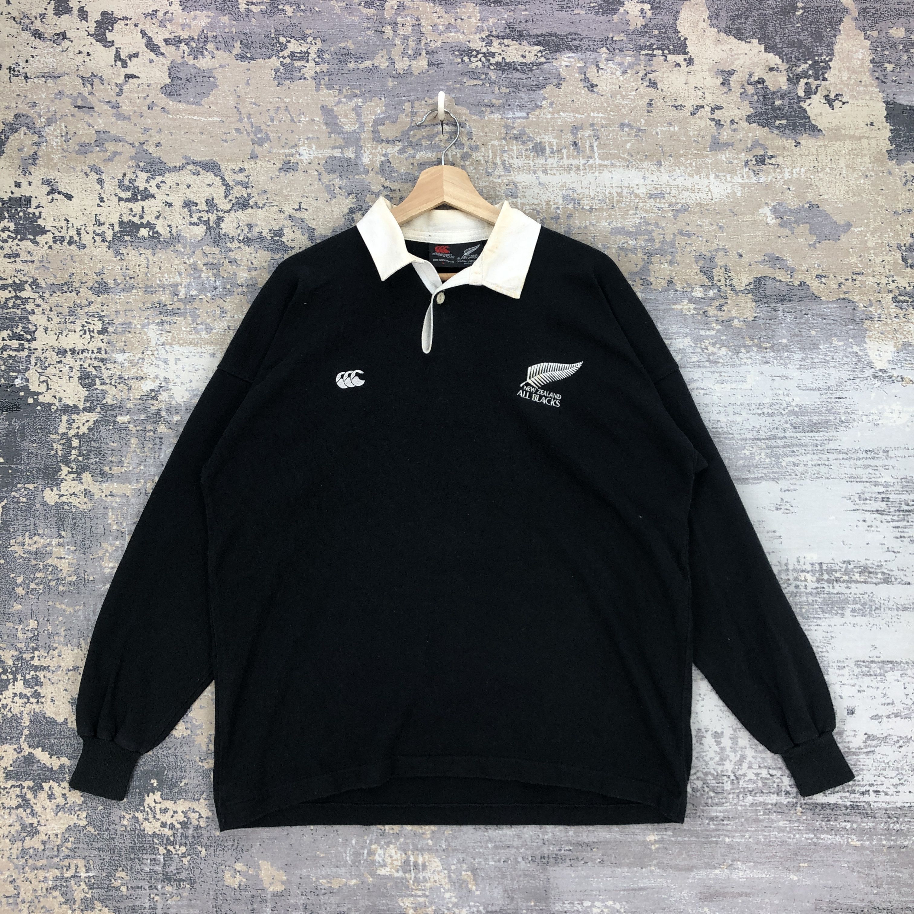 Canterbury of New Zealand × Vintage Vintage Canterbury of New Zealand T Shirt Rugby Tees Size US L / EU 52-54 / 3 - 1 Thumbnail