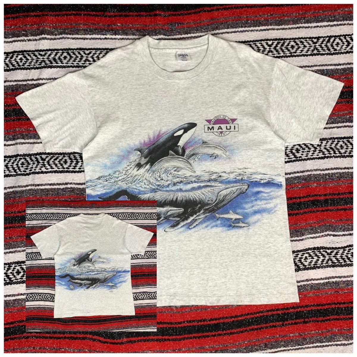 Habitat Vintage 90s Maui Shirt Sansegal Size US XL / EU 56 / 4 - 1 Thumbnail