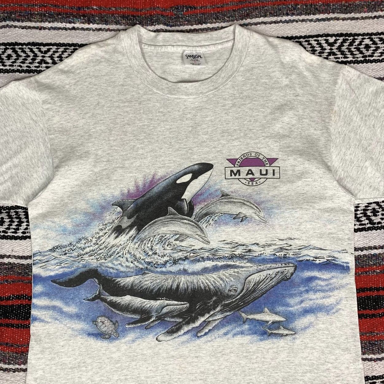 Habitat Vintage 90s Maui Shirt Sansegal Size US XL / EU 56 / 4 - 4 Thumbnail
