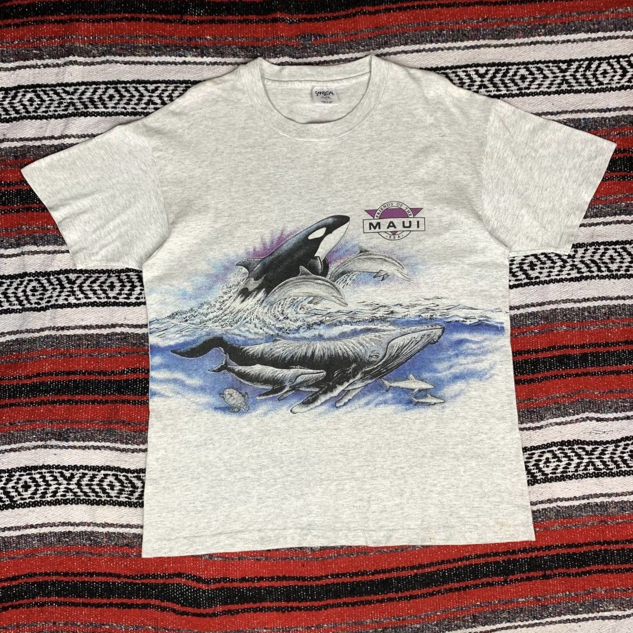 Habitat Vintage 90s Maui Shirt Sansegal Size US XL / EU 56 / 4 - 2 Thumbnail