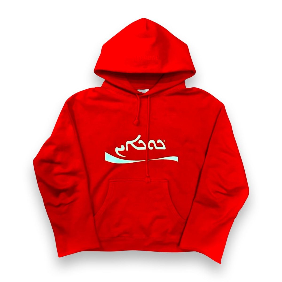 image of Vetements Sample Coke Hoodie Extremely in Red, Men's (Size Medium)