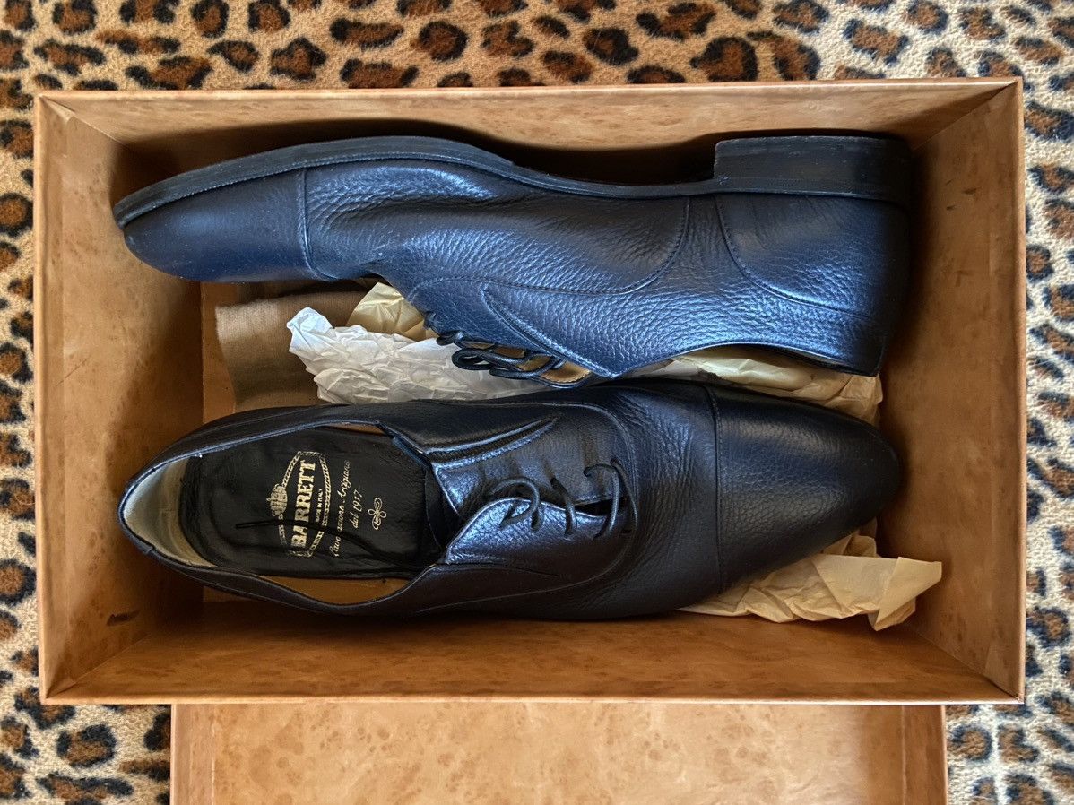 Barrett Barrett 80s vintage formal Italian classic shoes Size US 12 / EU 45 - 1 Thumbnail